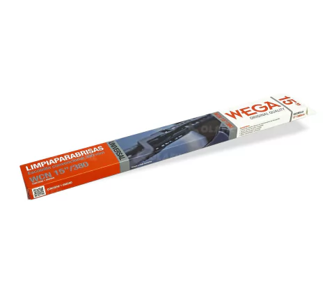 WCN15 – Escobilla limpiaparabrisas Wega convencional 380 mm