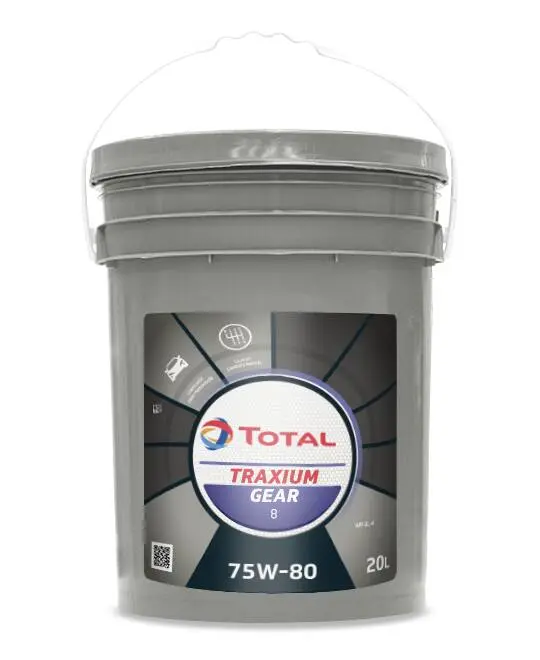 TOTAL TRAXIUM GEAR 8 75W80 x20L MINERAL TRANSMISIONES MANUALES API GL-4