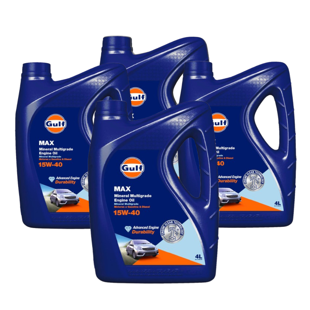 GULF MAX 15W40 - 4L (CAJA 4U)