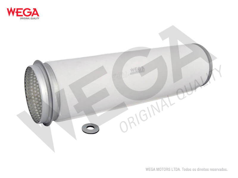 WAP-106/S – Filtro de aire Wega secundario para MB 1633 / Scania F113 / Volvo A25 / New Holland TX / Zanello / Randon  (CF1300)(AS840)(P776697)