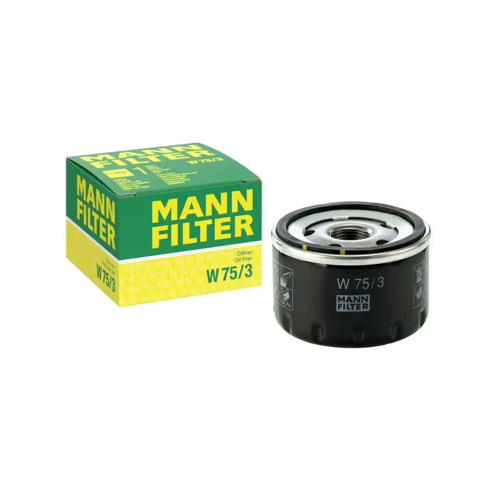 FILTRO DE ACEITE MANN W 75/3 (WO200)(PH 5796)(PSL77)(WL54145)(LF3403)(B7276)(8200108203)(8200768913)(0451103332)