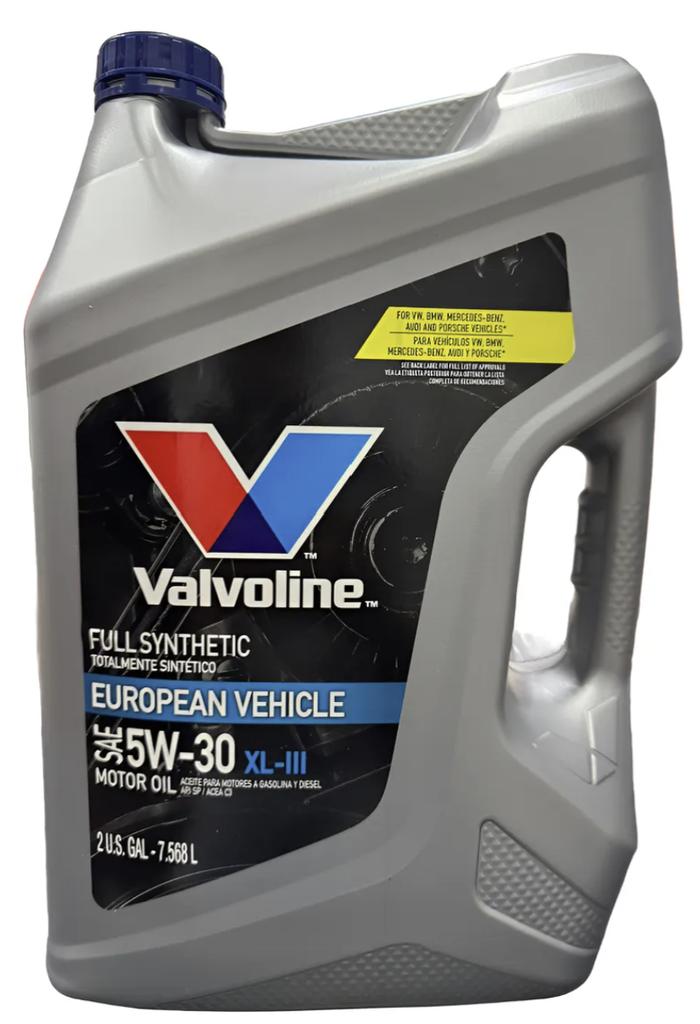 VALVOLINE EUROPEAN VEHICLE XLIII 5W30 - 7.56 LITROS (SN, C3)
