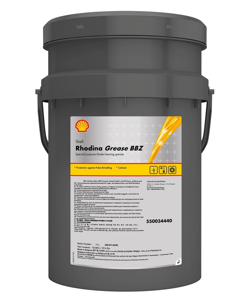 SHELL RHODINA BBZ - 18 Kg