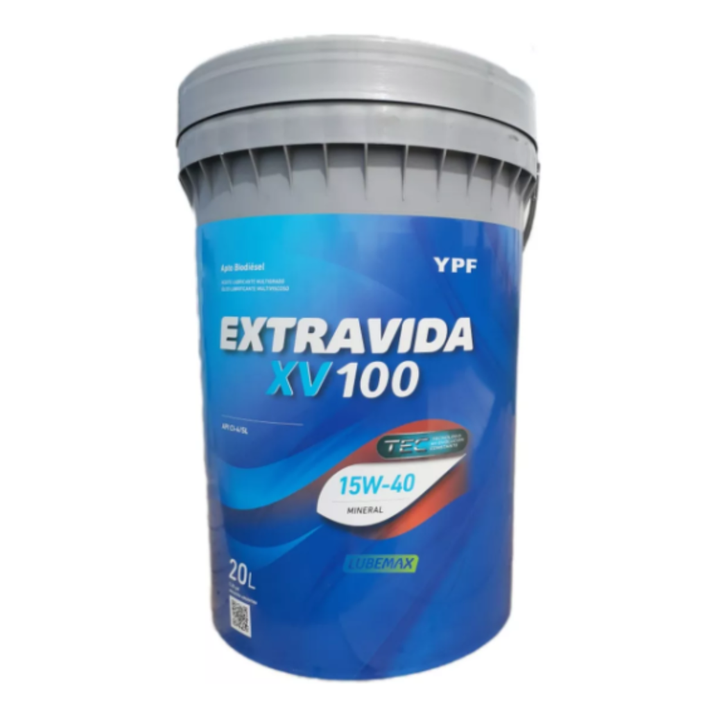 YPF EXTRAVIDA XV100 15W40 - 20L (L61027)