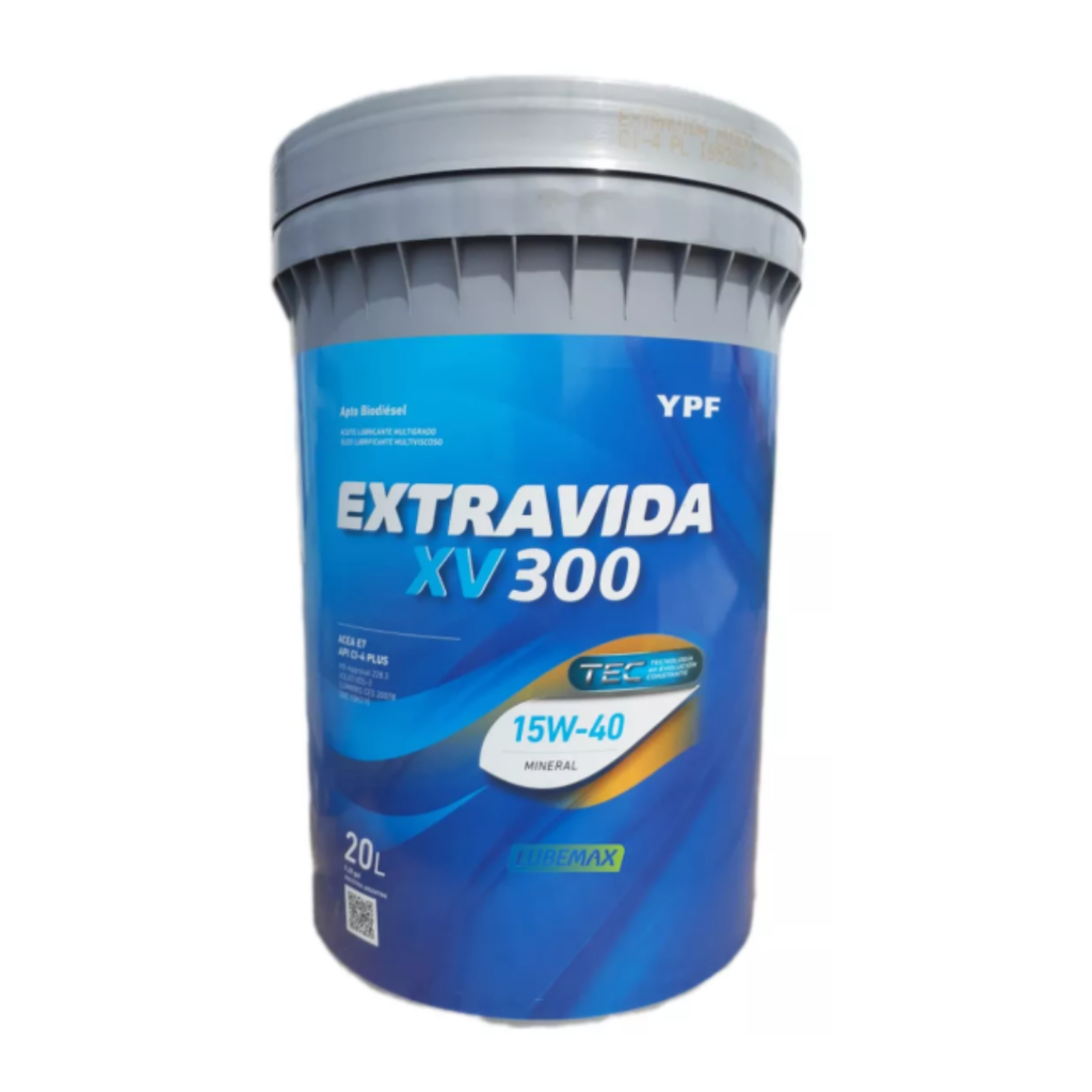 YPF EXTRAVIDA XV300 15W40 - 20L (L60877)