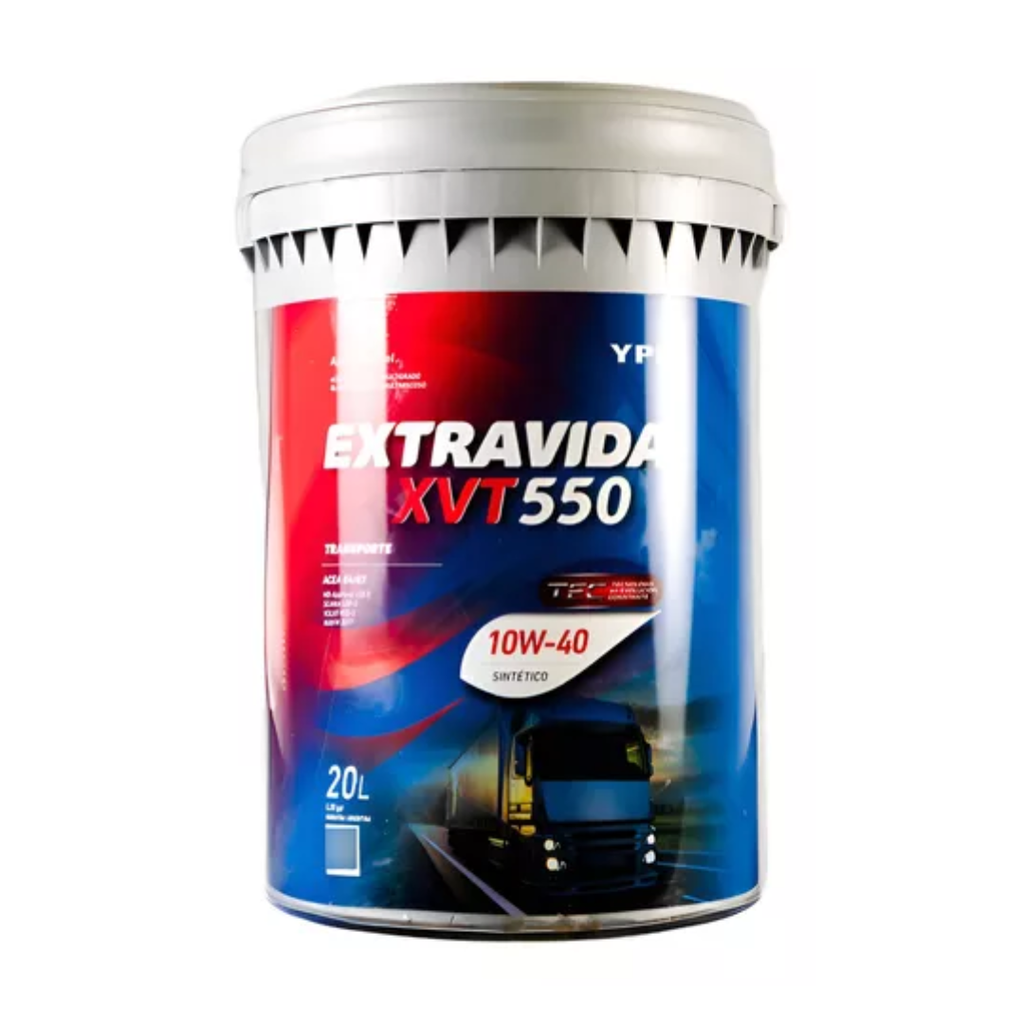 YPF EXTRAVIDA XVT550 5W30 X20L (EX XV500)