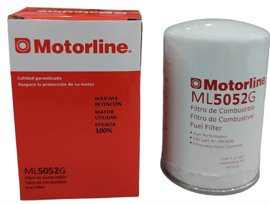 FILTRO COMBUSTIBLE MOTORLINE (FF5052)(P550440)