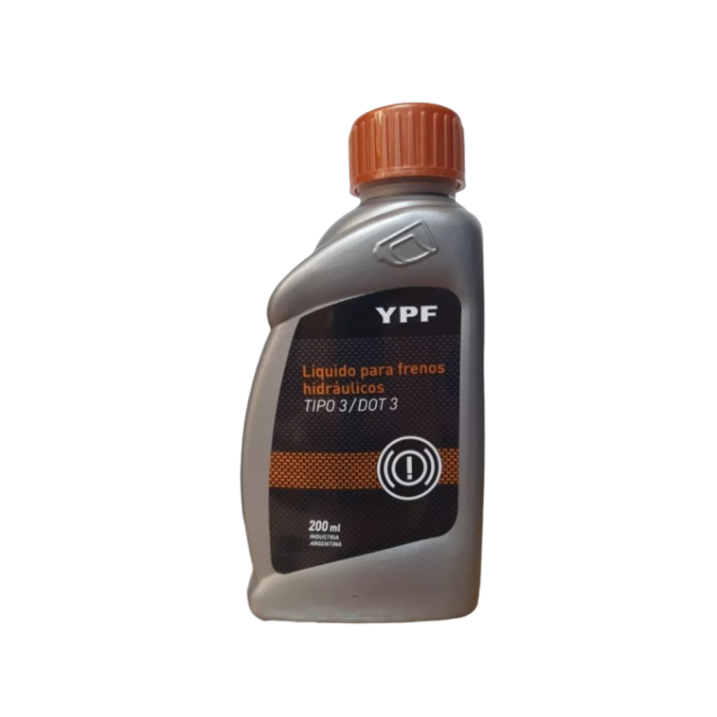 YPF LIQUIDO DE FRENO DOT3 - 200CC