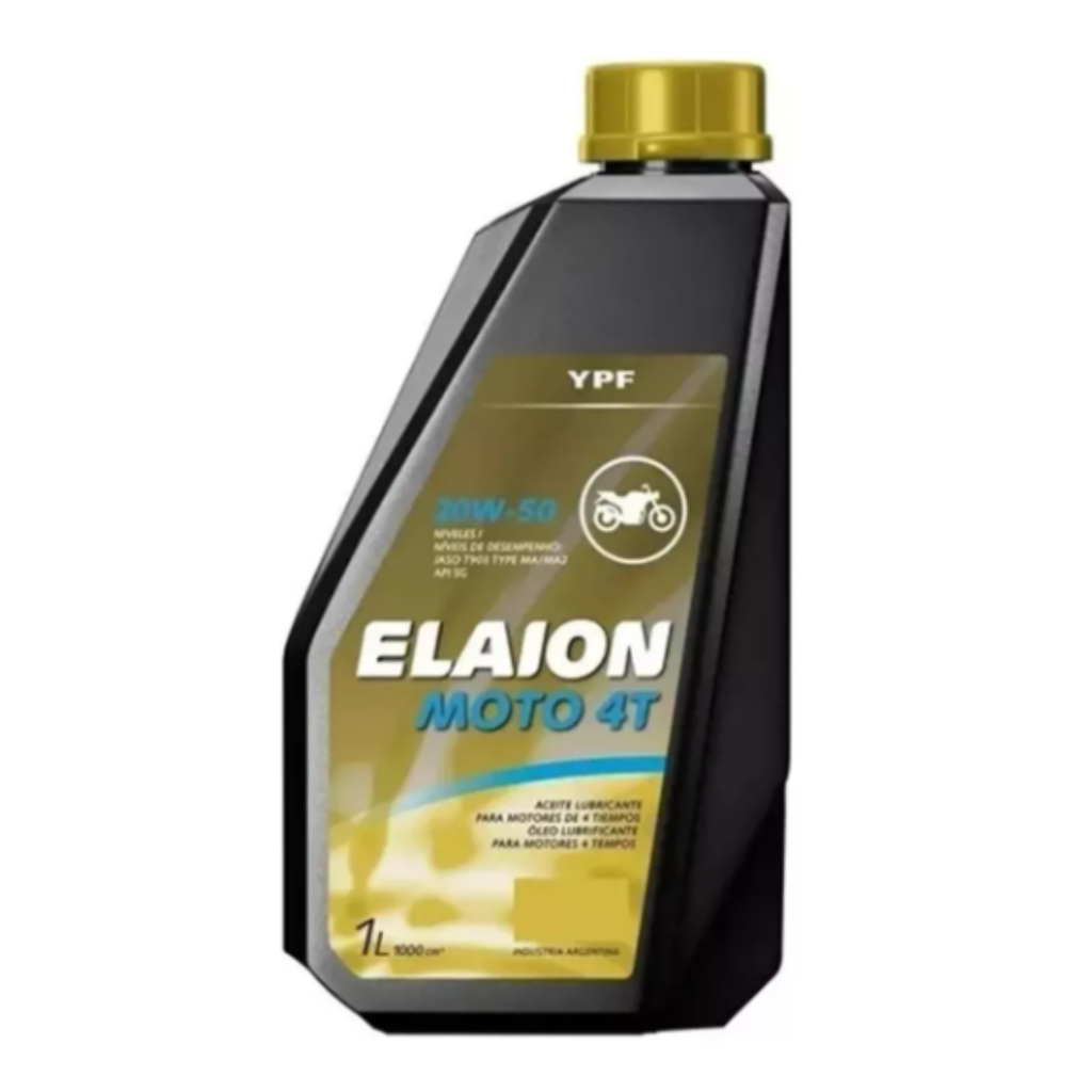 YPF ELAION MOTO 4T 20W50 - 1L