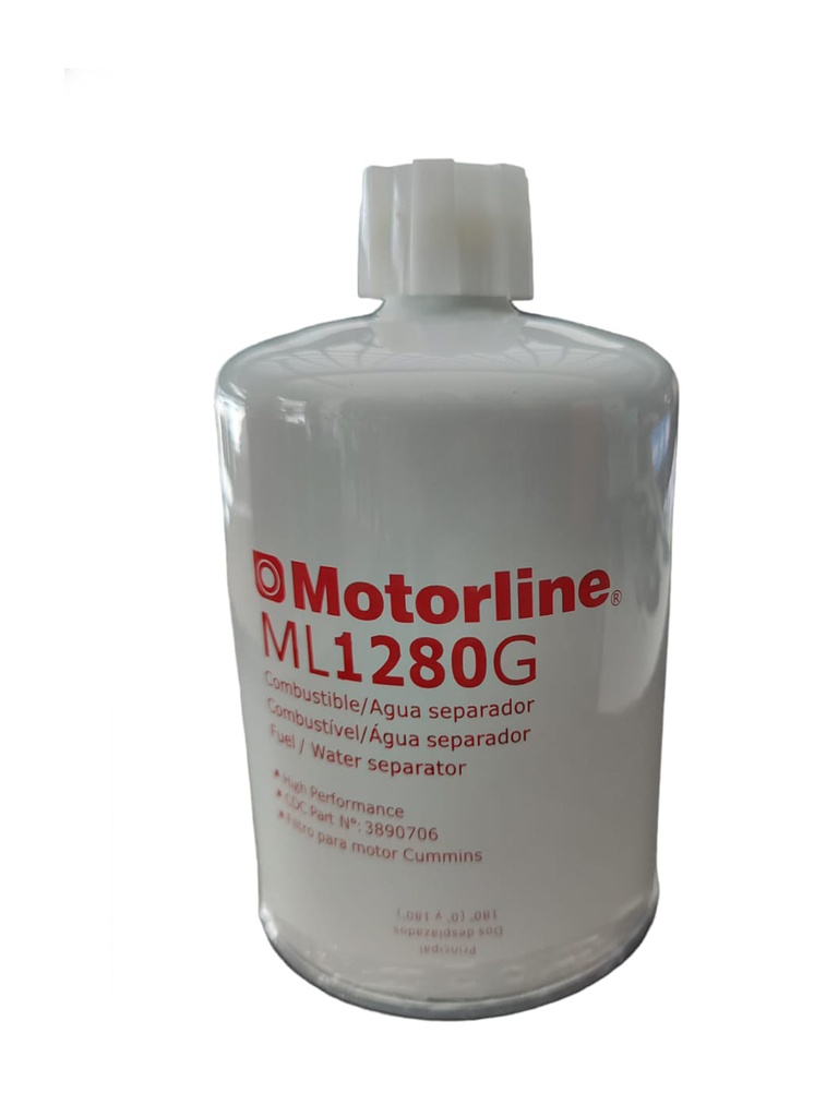 FILTRO COMBUSTIBLE MOTORLINE (FS1280)(P551329)