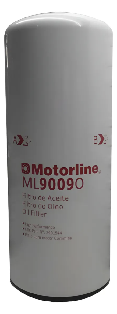 FILTRO ACEITE MOTORLINE (LF9009)(WP12121)
