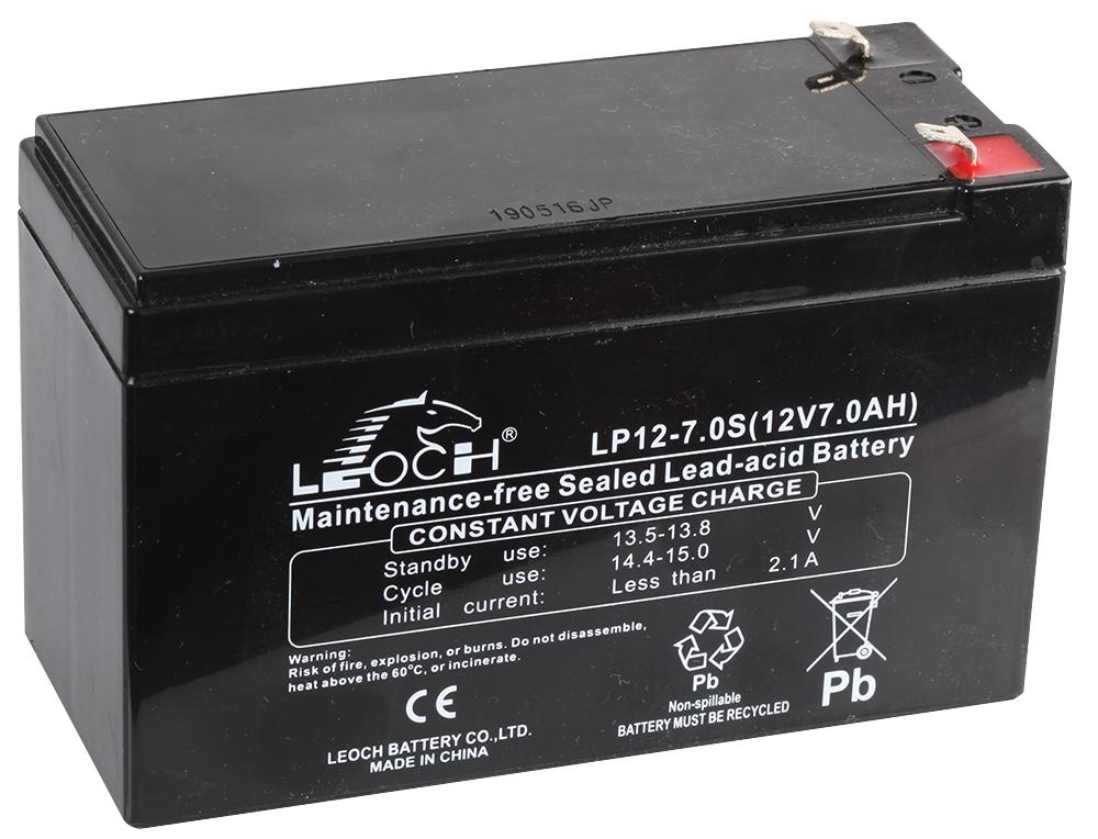 BATERIA ESTACIONARIA LEOCH LP 12V 7AH