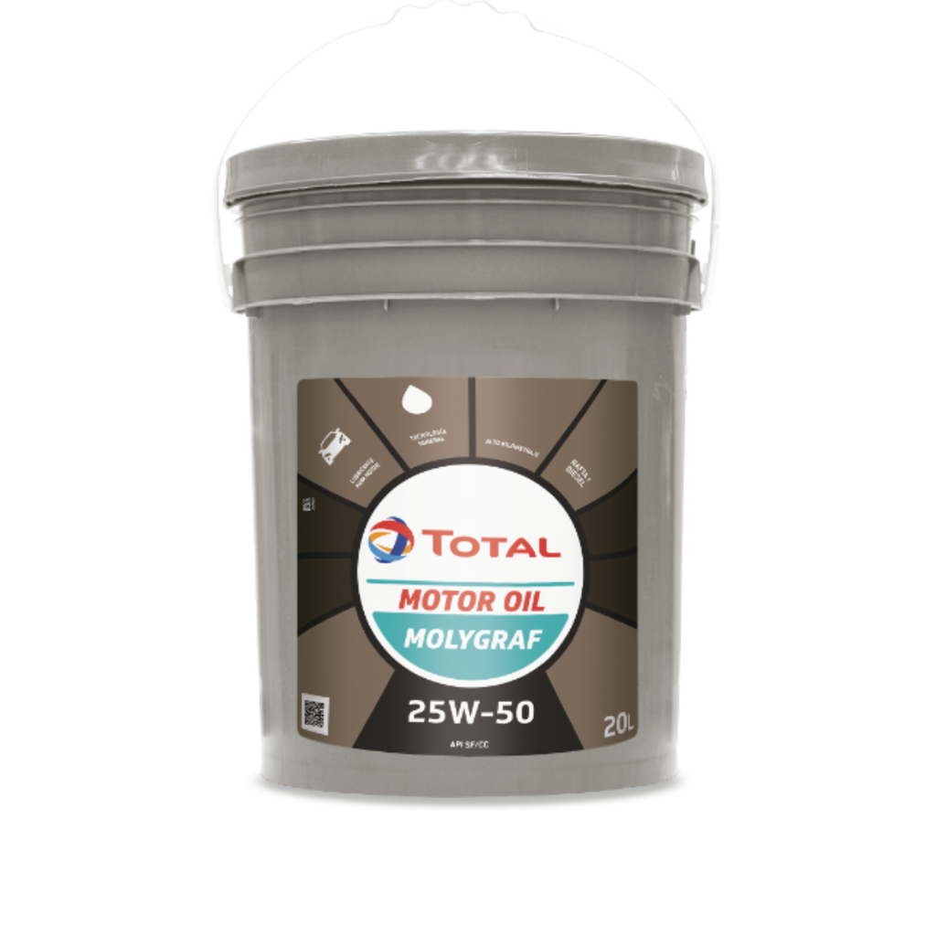 TOTAL MOLYGRAF 25W50 X 20L