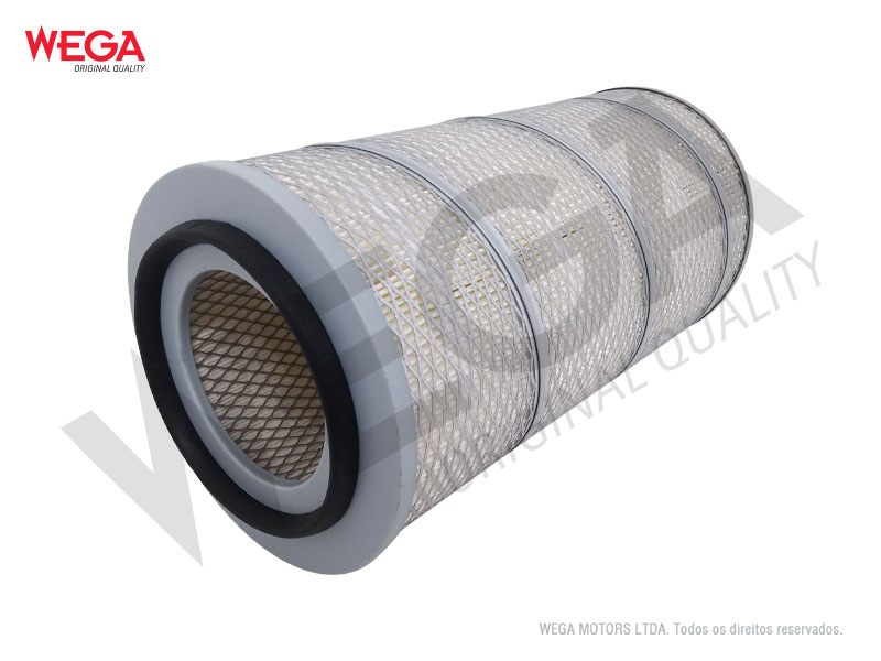 WAP-163 – Filtro de aire Wega primario para MB 1114 / 1518 / Agrale / Zanello / Massey Ferguson / John Deere (EF443)(C20325/2)(AP9835)