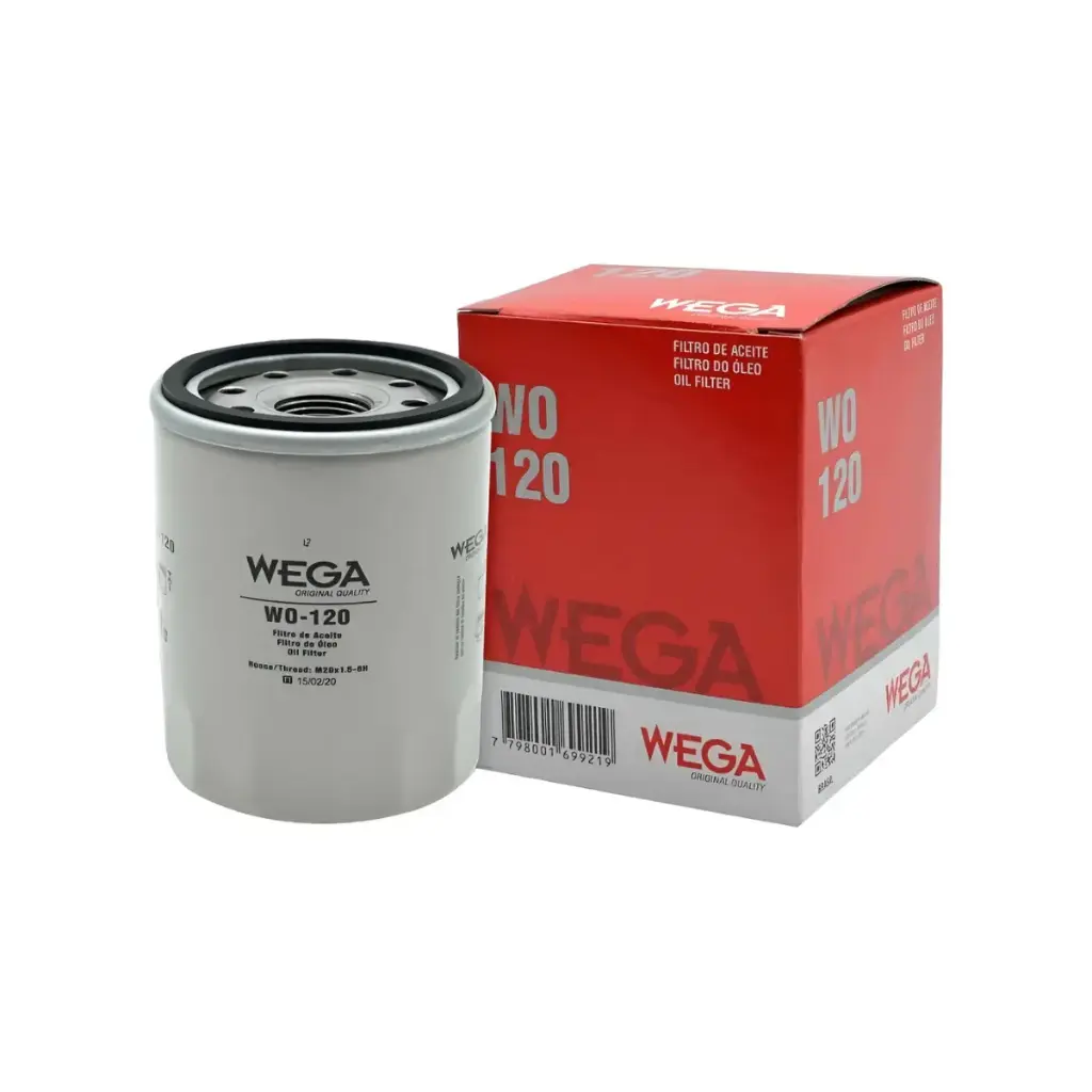 WEGA WO120 FILTRO ACEITE FIAT SIENA PALIO FIRE (G1382)(PSL55)(PH 5949)(55256470)(WL10489A)