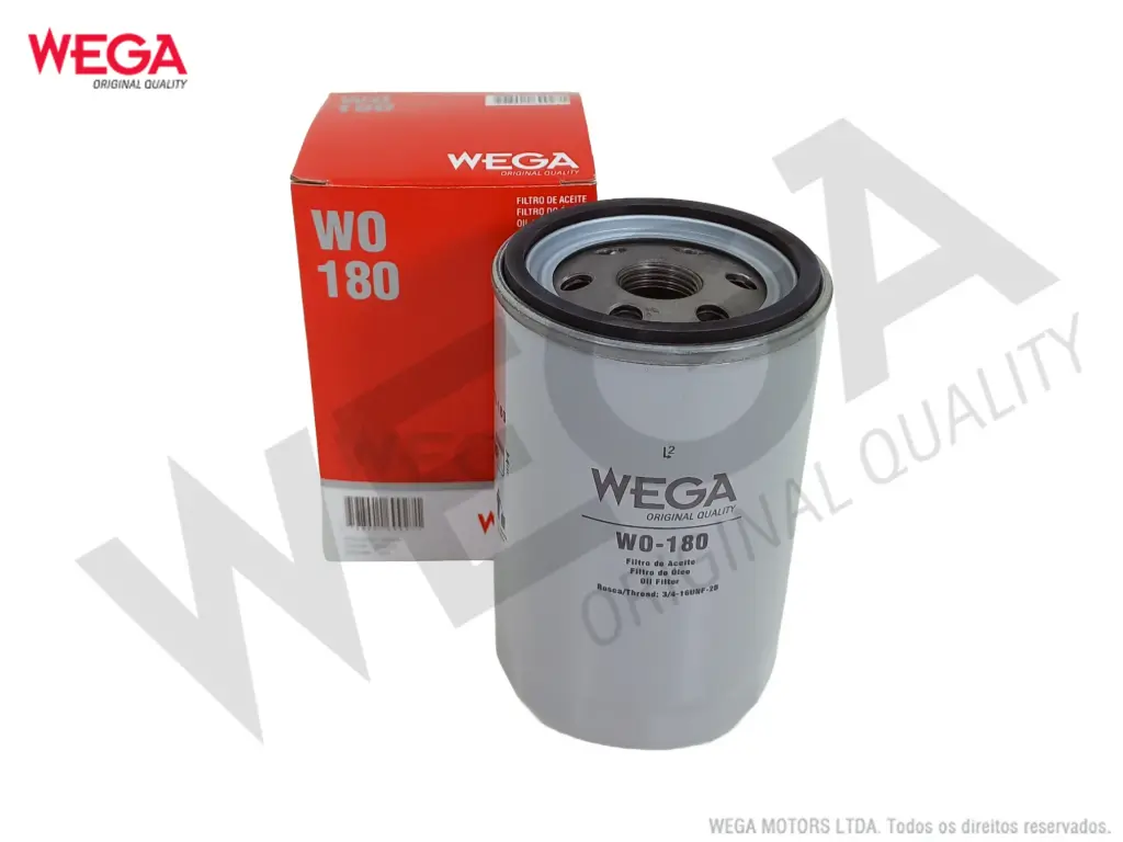 WO-180 – Filtro de aceite Wega blindado para Ford Fiesta / Focus / Mondeo / Jeep Cherokee / PT Cruiser (WO450)(0986B00003)(PH5803)(PSL144)(LF3338)(WL7074)(P554770)