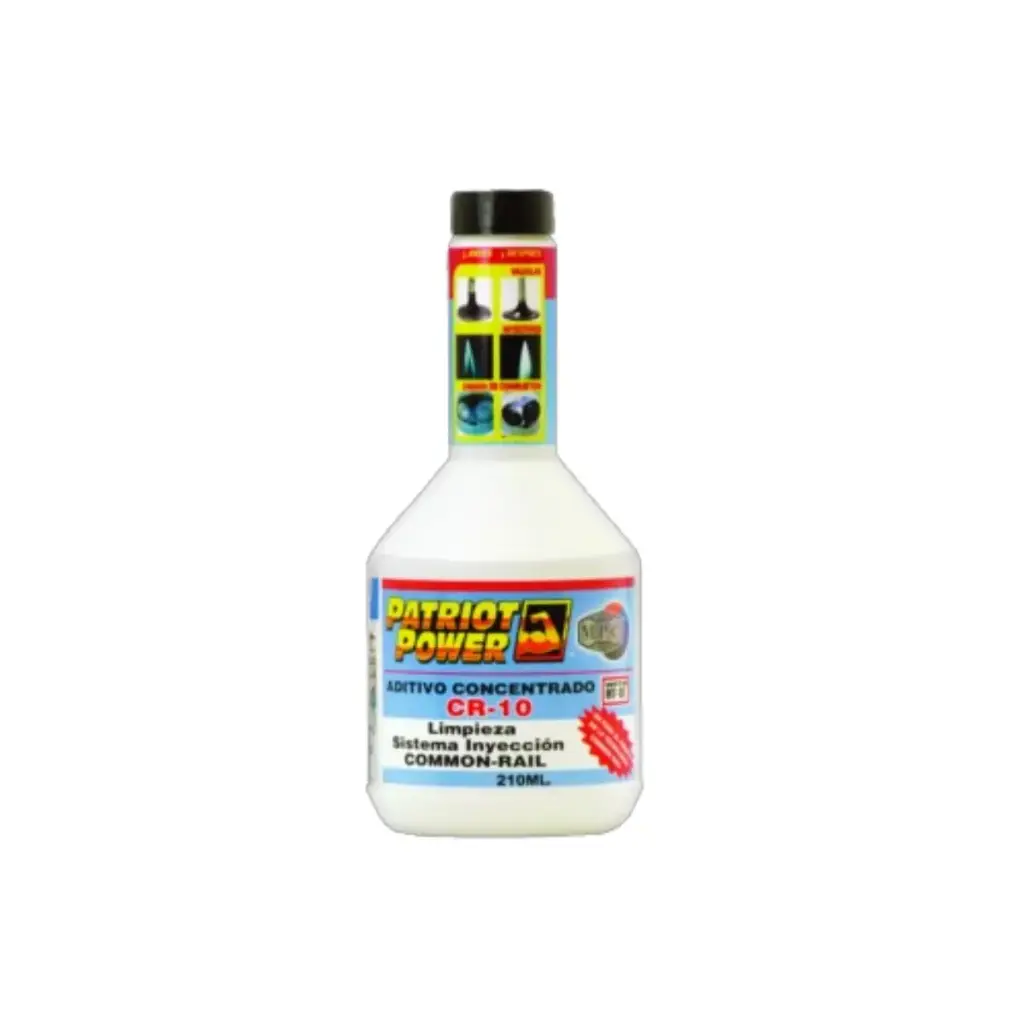 PATRIOT POWER CR-10 LIMPIA INYECTORES COMMON RAIL X210ML (7OZ)