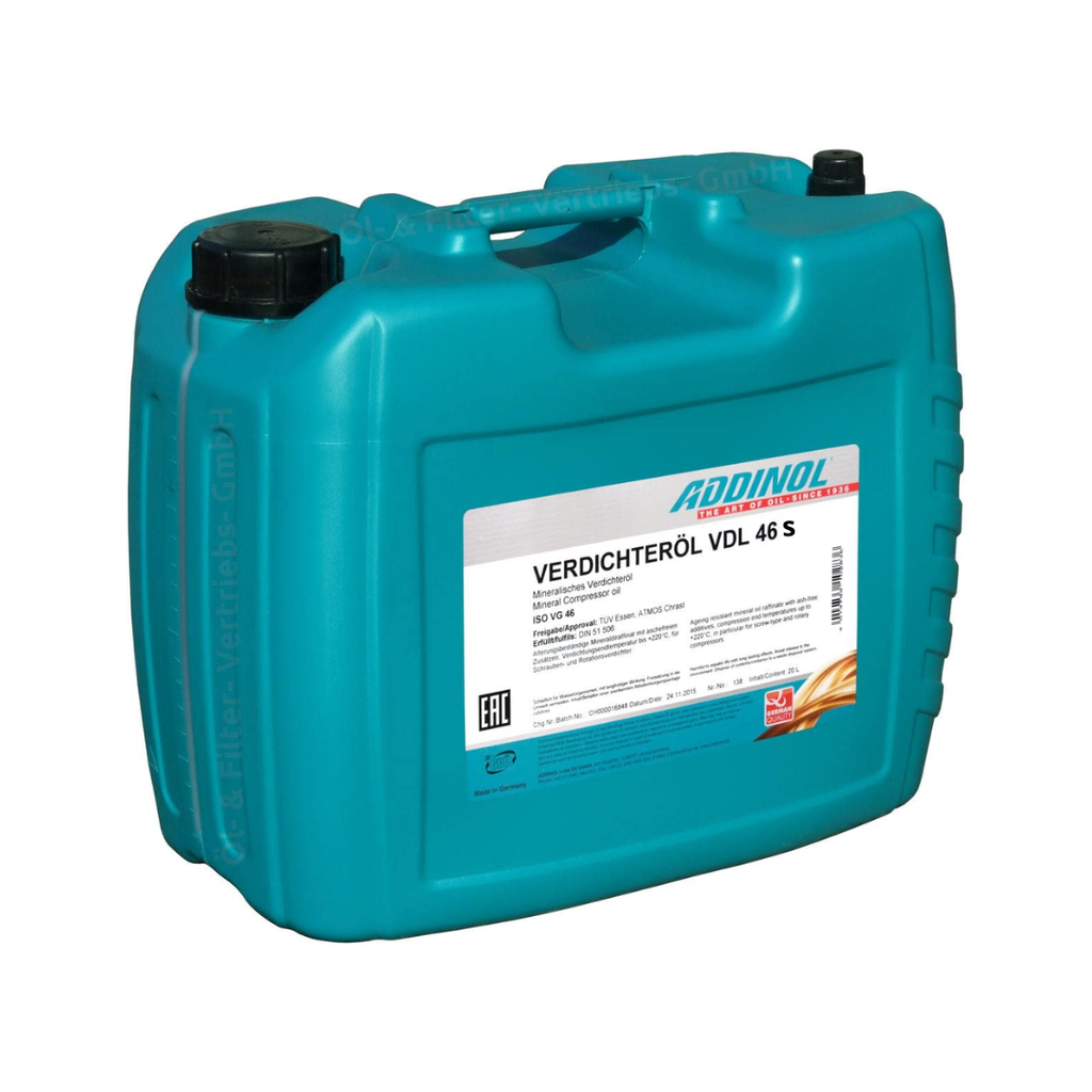ADDINOL COMPRESSOR OIL VDL 46 S - 20L (L61657)