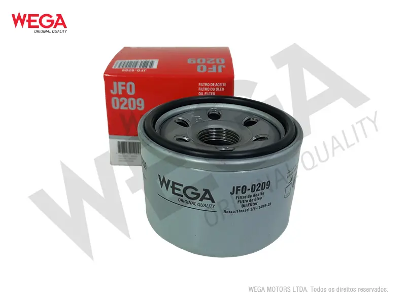 JFO-0209 – Filtro de aceite Wega blindado para Toyota Etios 1.3 / 1.5 16v