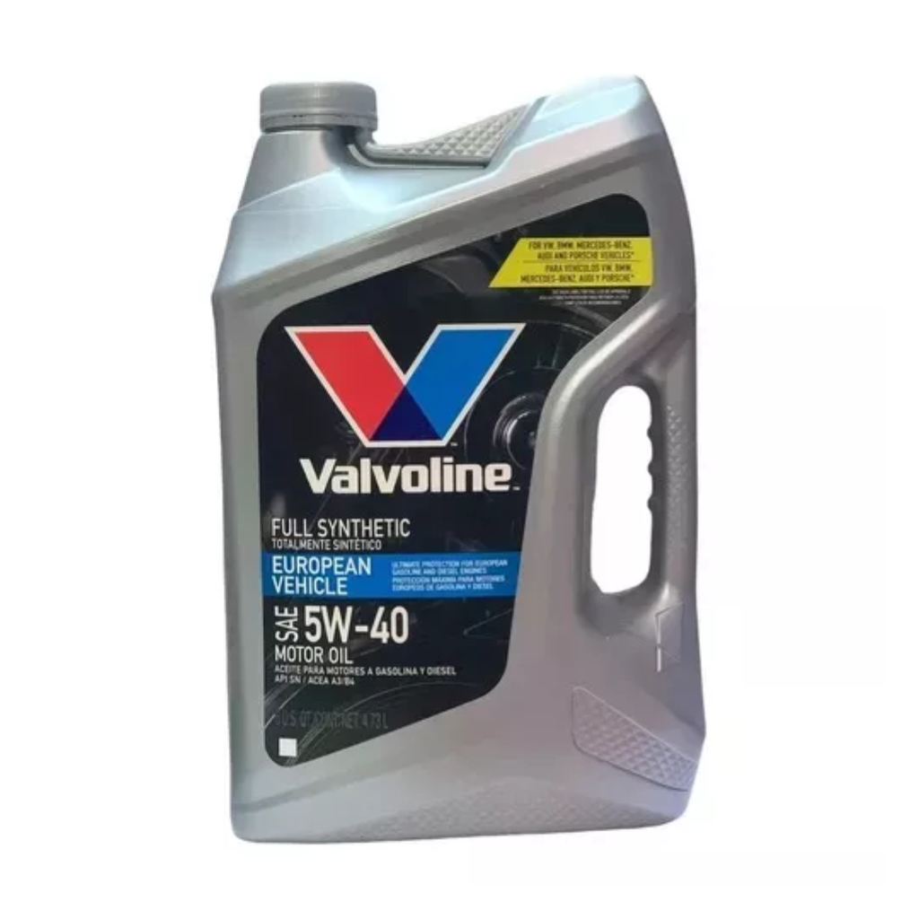 VALVOLINE EUROPEAN VEHICLE 5W40 - 4,73L (SN, C3)