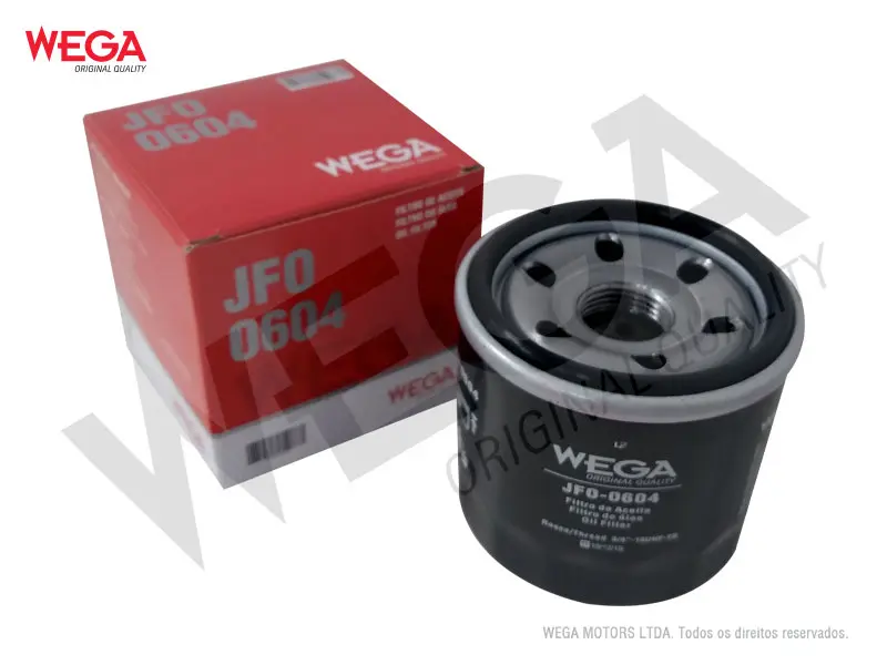 JFO-0604 – Filtro de aceite Wega blindado para Suzuki Swift / Chevrolet Spark / Daihatsu Cuore / Chery QQ (W67/2)(KM376)(JX0604)