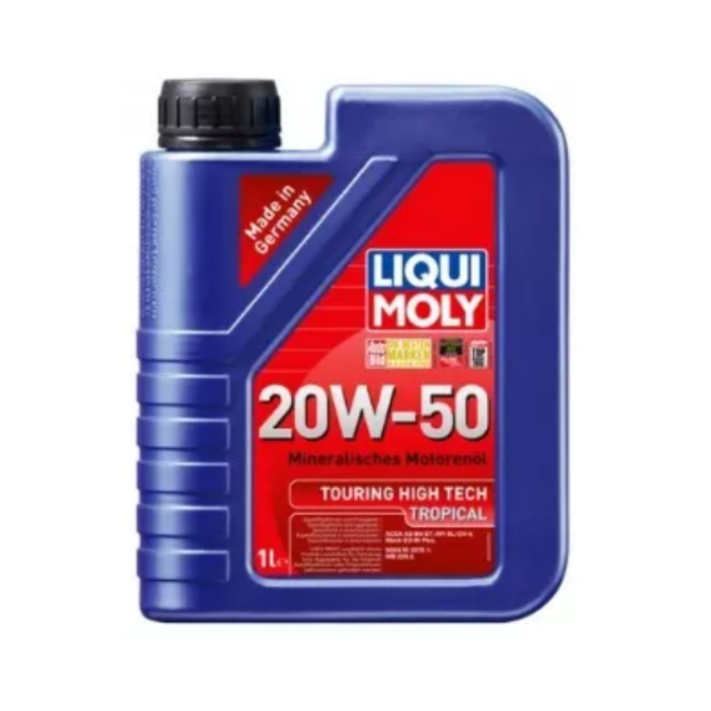 LIQUI MOLY TOURING HIGH TECH TROPICAL MOTOROIL 20W50 - 1L