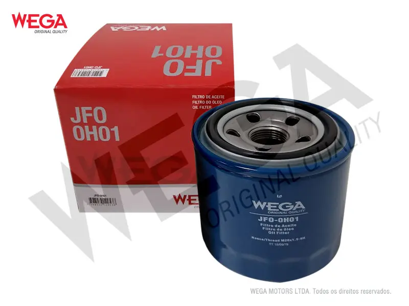 JFO-0H01 – Filtro de aceite Wega blindado para Hyundai Elantra / Kia Cerato / Mitsubishi Eclipse (W811/80)(W818/8)(JFO0H01)