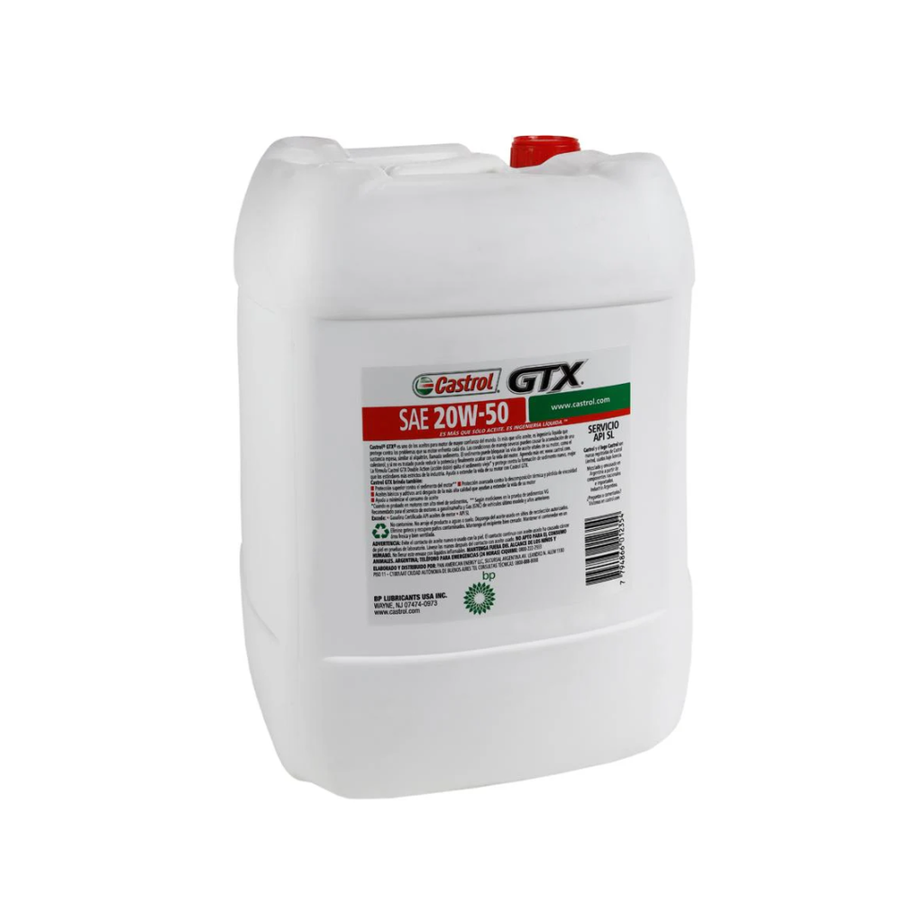 CASTROL GTX 20W50 X20L