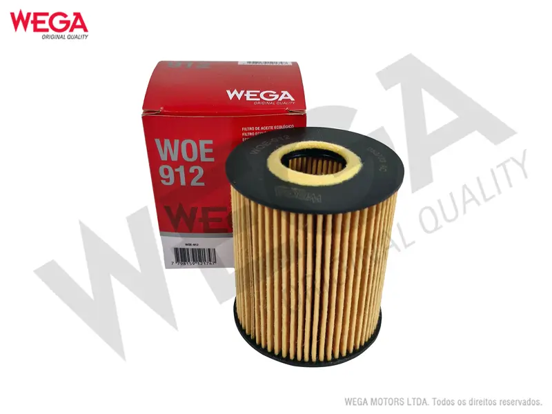 WOE-912 – Filtro de aceite Wega refil para Fiat E-Torq / Mini Cooper R50–R53 (7087808)
