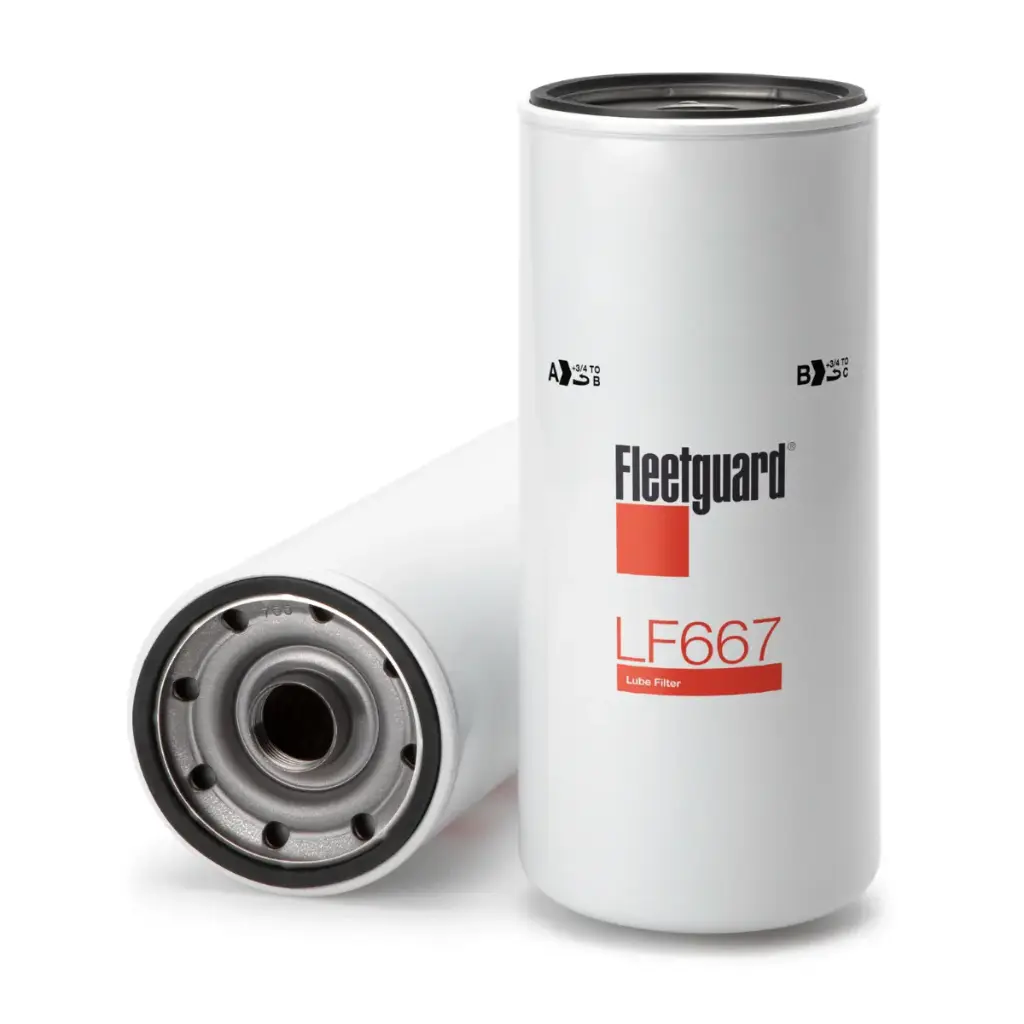 FILTRO ACEITE FLEETGUARD LF667 (W11102/4)(P554004)(1R0739)