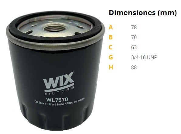 FILTRO ACEITE WIX (W712/83)(51348)(JFO0211)(P550335)