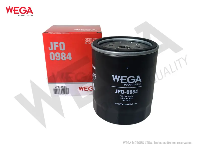 JFO-0984 – Filtro de aceite Wega blindado para Kia Bongo / Besta / Chevrolet LUV / Isuzu