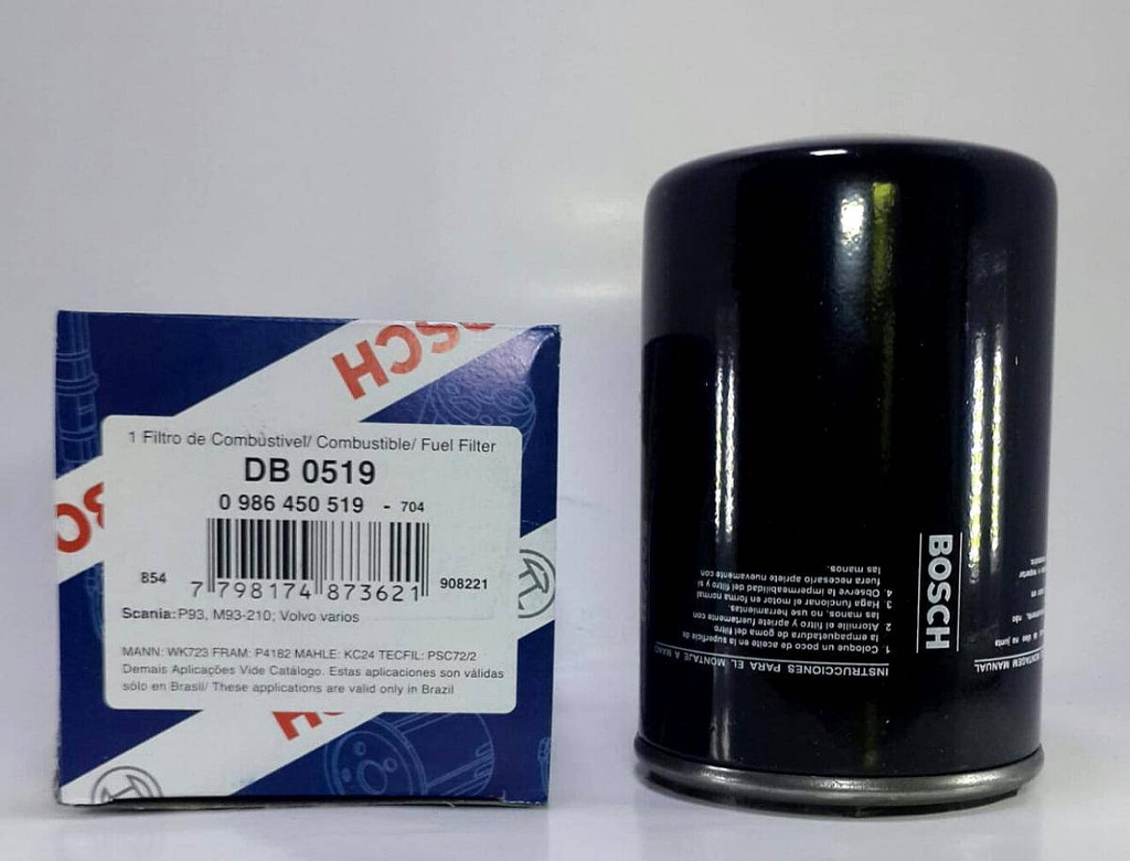 FILTRO COMBUSTIBLE BOSCH (G374)(WK723)(P553004)(WK719/6)