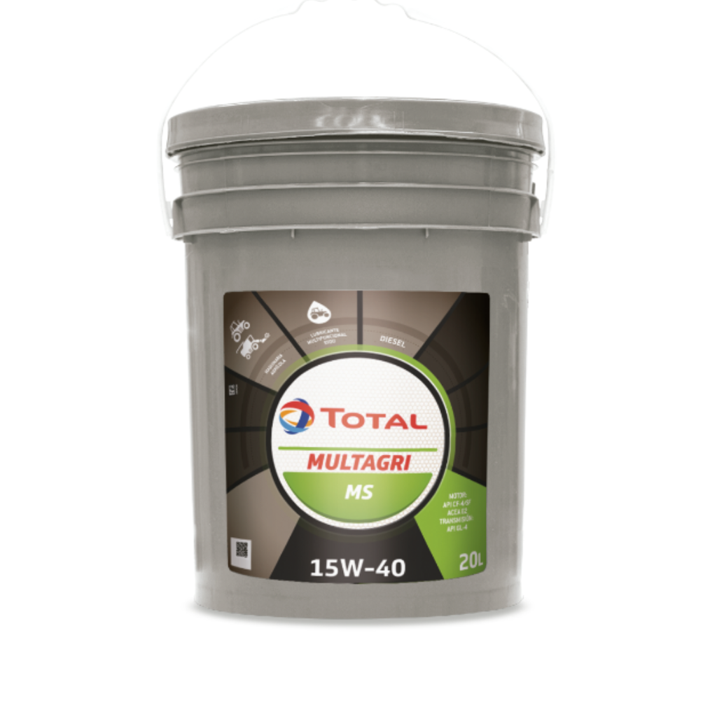 TOTAL MULTAGRI MS 15W40 (Lubricante universal máquinas agrícolas) - 20 L