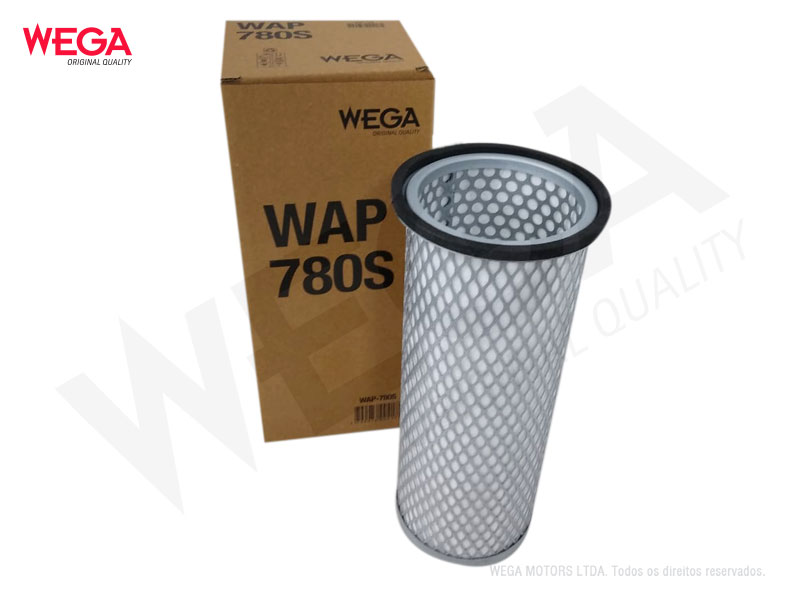 WAP-780/S – Filtro de aire Wega secundario para autoelevador Wecan CPCD30G 3 Ton motor 490BPG (K1326A0000)