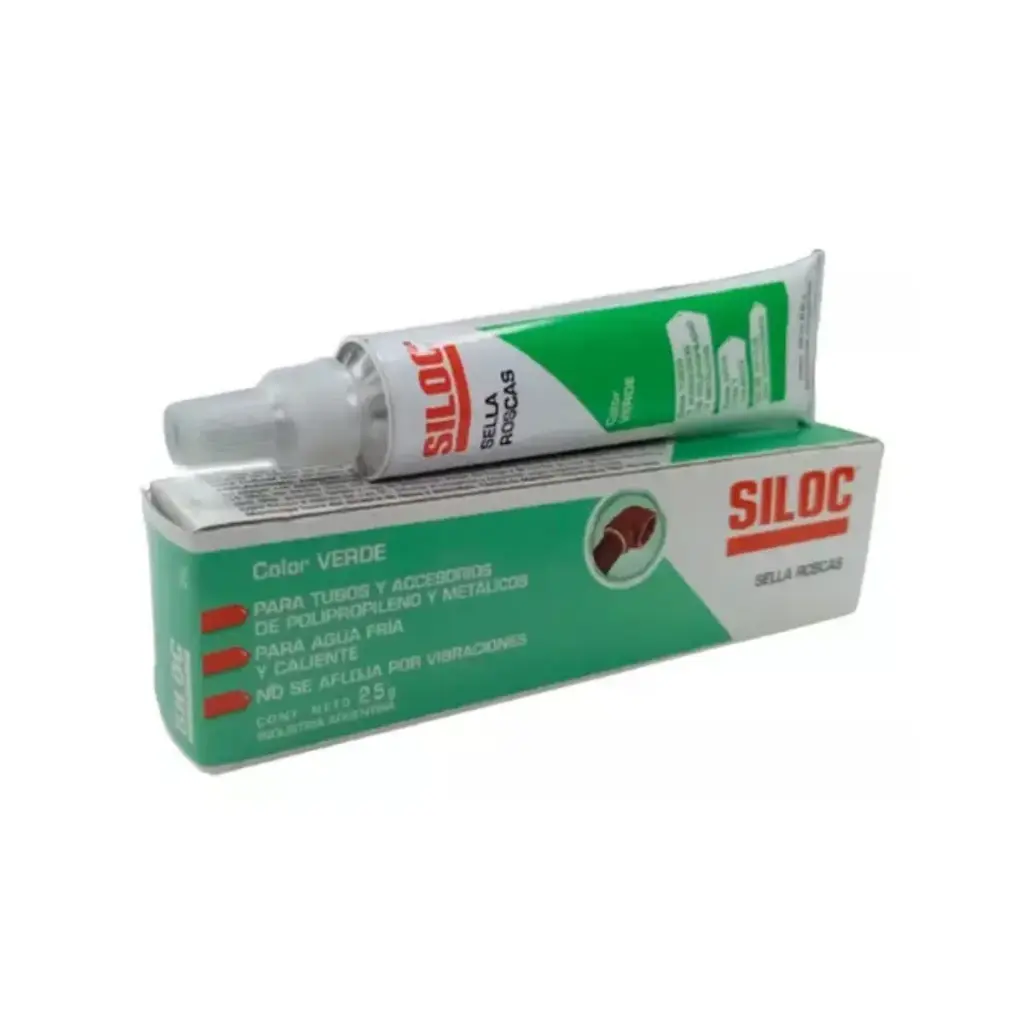 Siloc Sella Roscas 100g Sellador p/ plomería