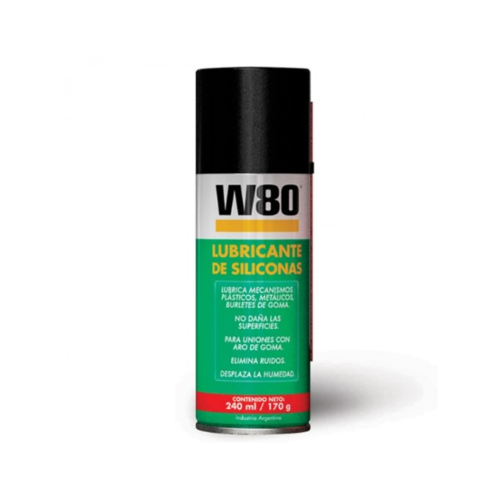 W80 Lub de Silicona 240 ml Aer.C12