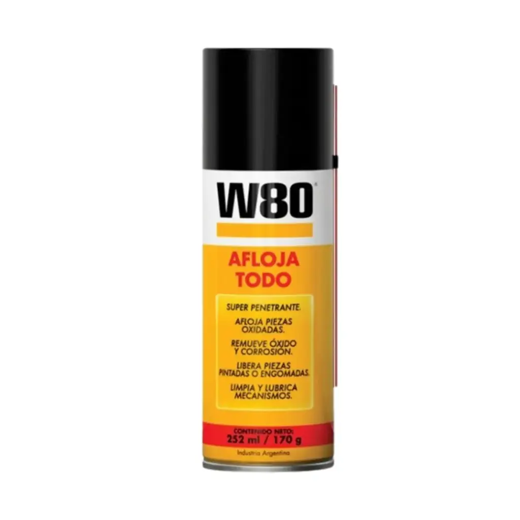 W80 AFLOJA TODO X252ML DESOXIDANTE EN AEROSOL