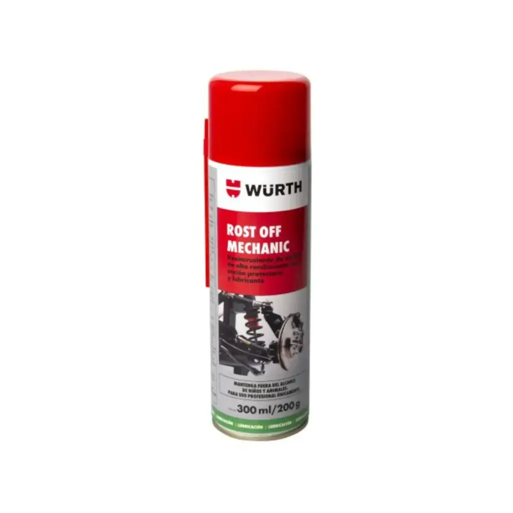 WÜRTH ROST OFF MECHANIC 300ML DESOXIDANTE DE ALTO RENDIMIENTO