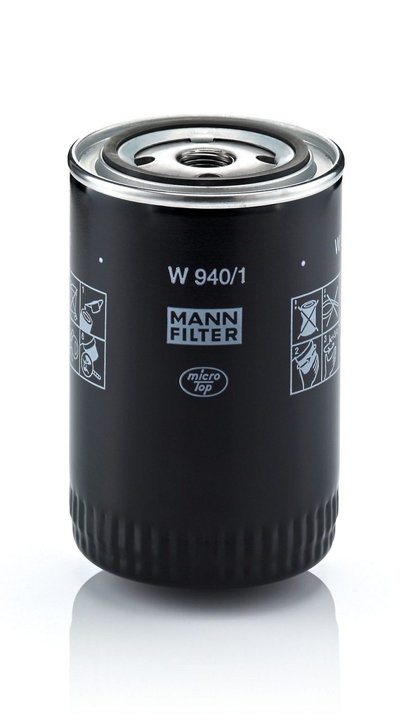 FILTRO DE ACEITE MANN W940/1 (7W2327) (P554403)