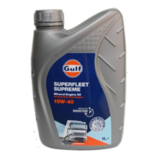 [01.1.12.41] GULF SUPERFLEET SUPREME 15W40 - 1L