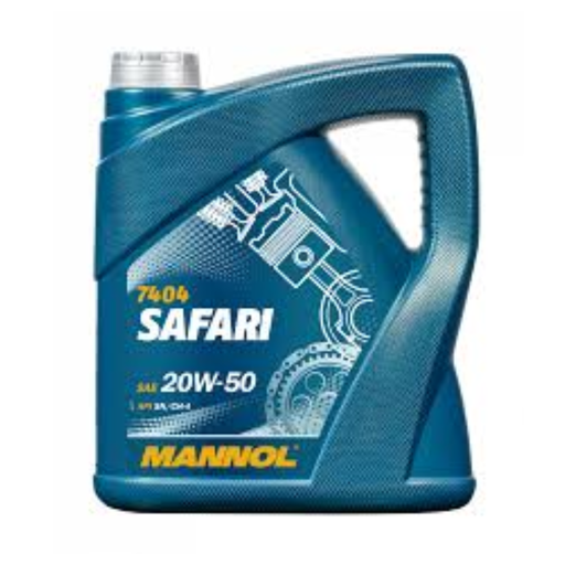 [MN7404-4] MANNOL SAFARI 20W50 - 4L
