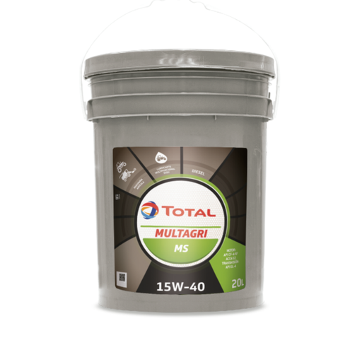 [204530] TOTAL MULTAGRI MS 15W40 (Lubricante universal máquinas agrícolas) - 20 L