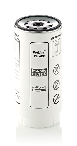 [PL 420 X] FILTRO DE COMBUSTIBLE MANN PL420X (P550778)