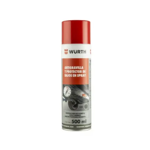 [90892075250] WURTH ANTIGRAVILLA Y PROTECTOR DE ZÓCALOS EN SPRAY x500ML