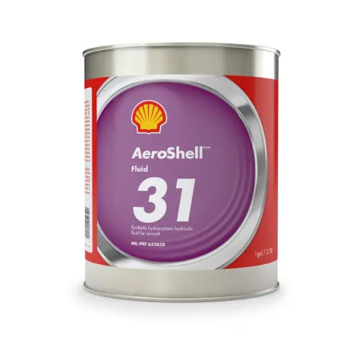 [A624143432] AEROSHELL FLUID 31  4 x 1 Gallon.