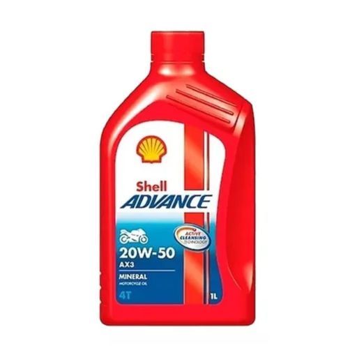 [L62423] SHELL ADVANCE 4T AX3 20W50 X1L (L62423)