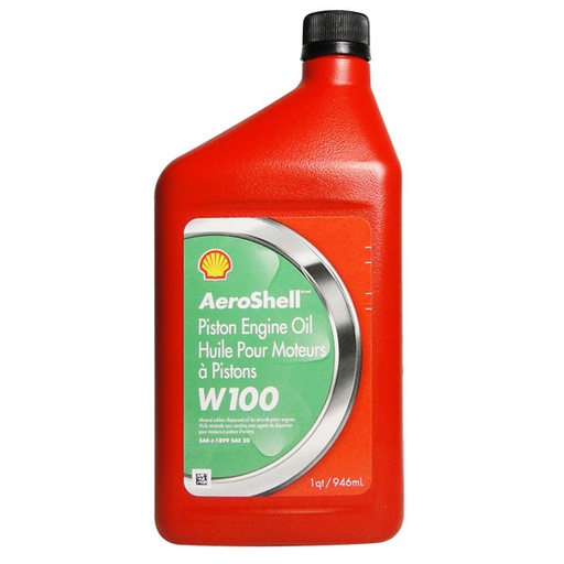 [A624224000] AEROSHELL OIL W100 6 - 1/4GL