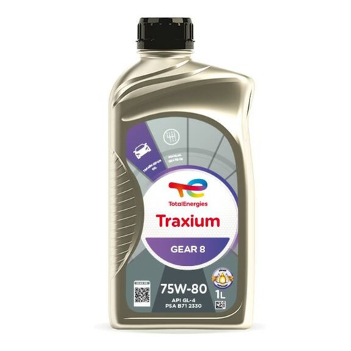 [218319] TOTAL TRAXIUM GEAR 8 75W80 API GL-4 - 1L