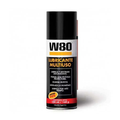 [500000] W80 MULTIUSO PTFE AER C12 - 250ML / 168GR 